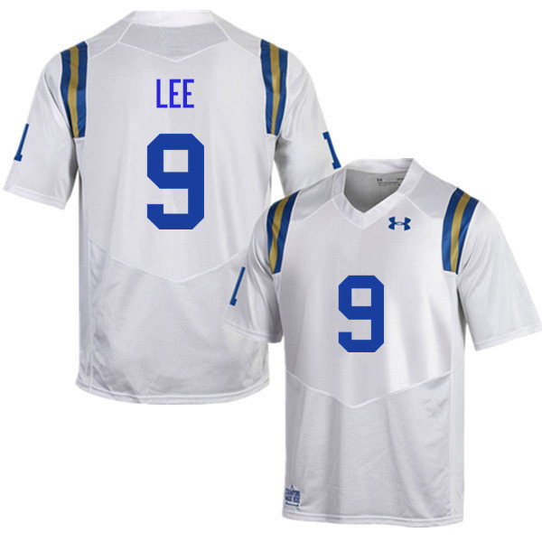 Men #9 Dymond Lee UCLA Bruins Under Armour College Football Jerseys Sale-White - Click Image to Close